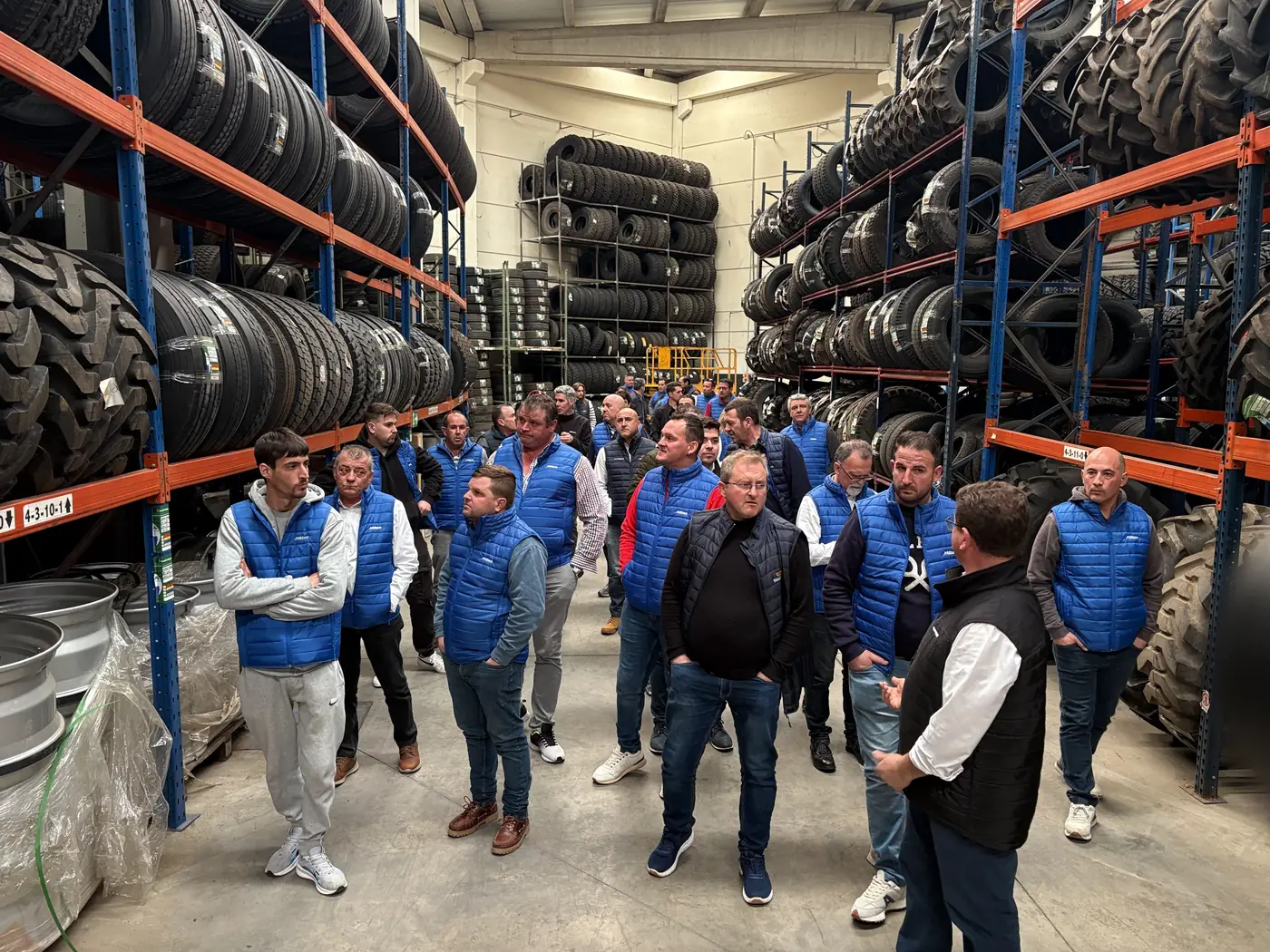 Talleres de la red Esneagri en el almacén de Villarrobledo